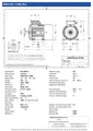 Amtecs 1.5kW (2HP) Three Phase Motor, 8-Pole (750 rpm) 112 Frame B3 - Foot IE3 Datasheet